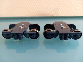 0m Drehgestelle zu Roco Bernina EW III Messing Fine Scale