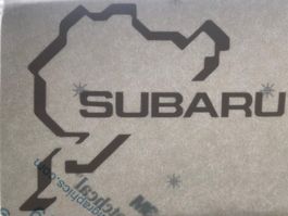 SUBARU Nürburgring Aufkleber Top Angebot
