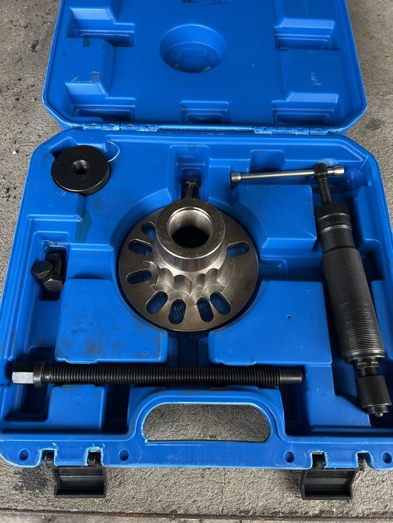 NICCOO 10T Hydraulischer Radlager Abzieher - Werkzeugsatz Für Antriebswellen, 4-Loch/5-Loch Radnaben