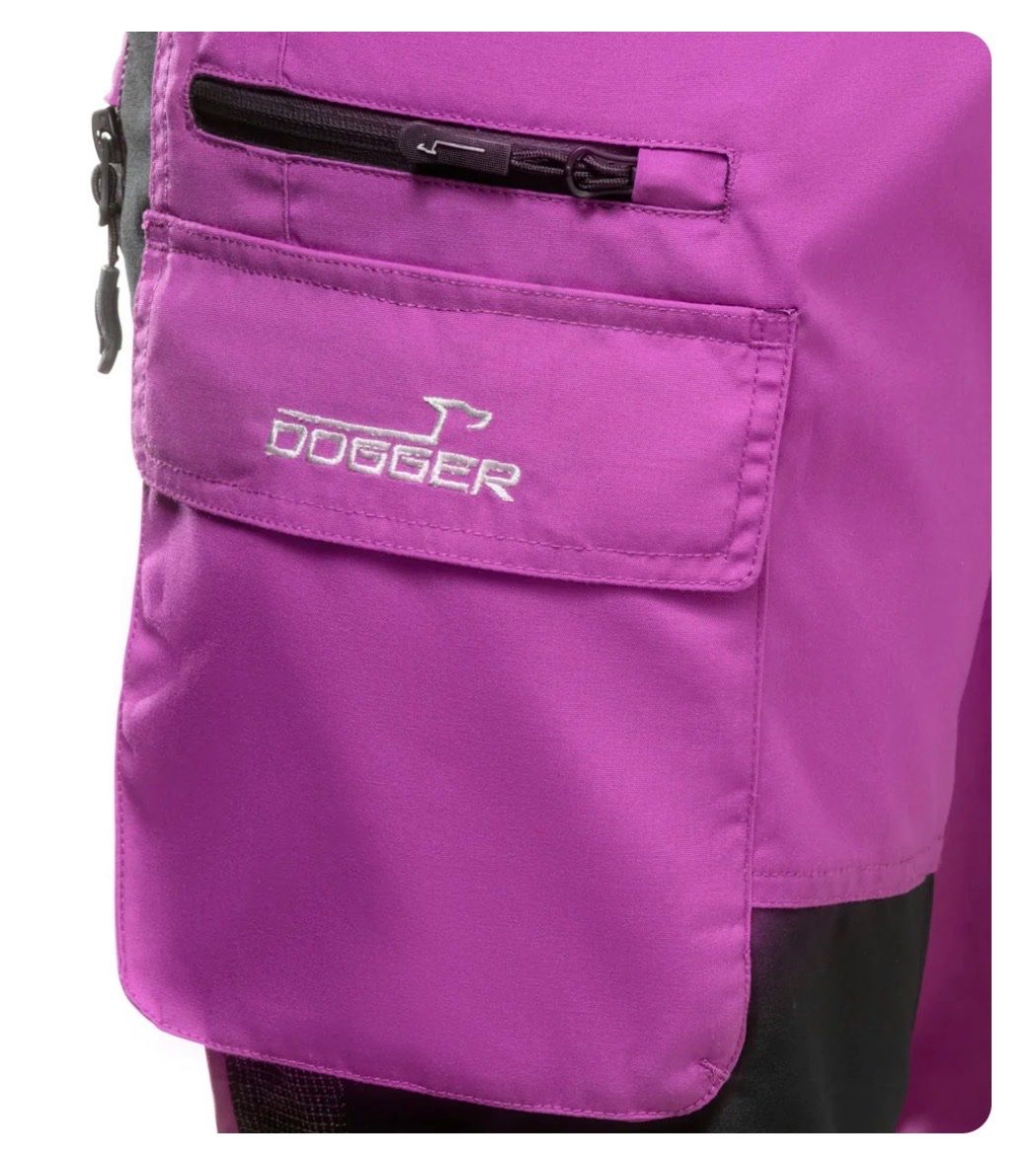 Dogger Pantalons: Dogger Xena Hose violett-schwarz – Neuf avec emballage d'origine à Meilen par Sura18 2