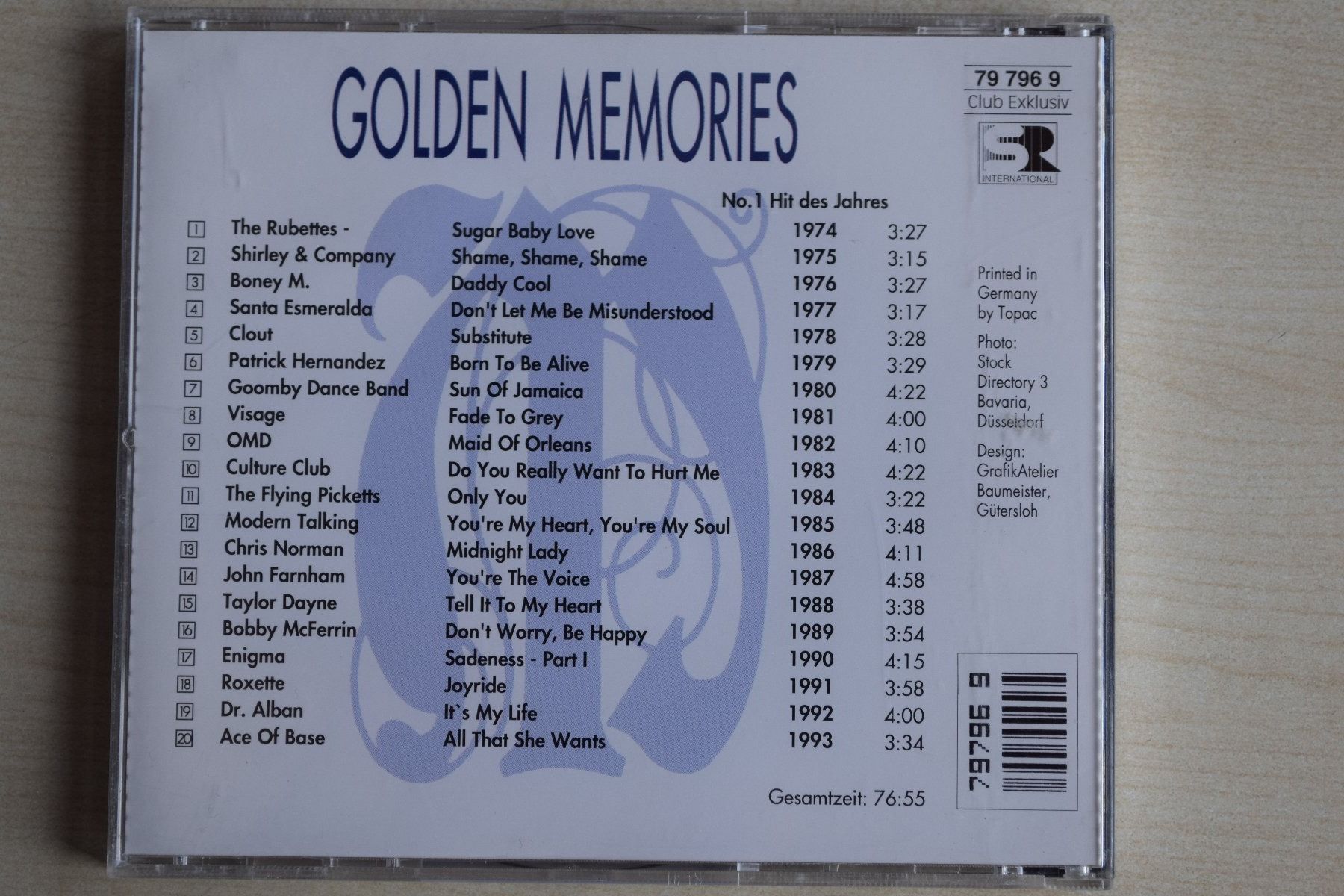 CD: 20 YEARS NO. 1 HITS (628) – Usato da Reutigen venduto da DONDON55 1