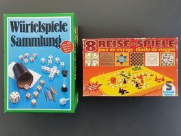 Würfelspiele- und Reisespieleset