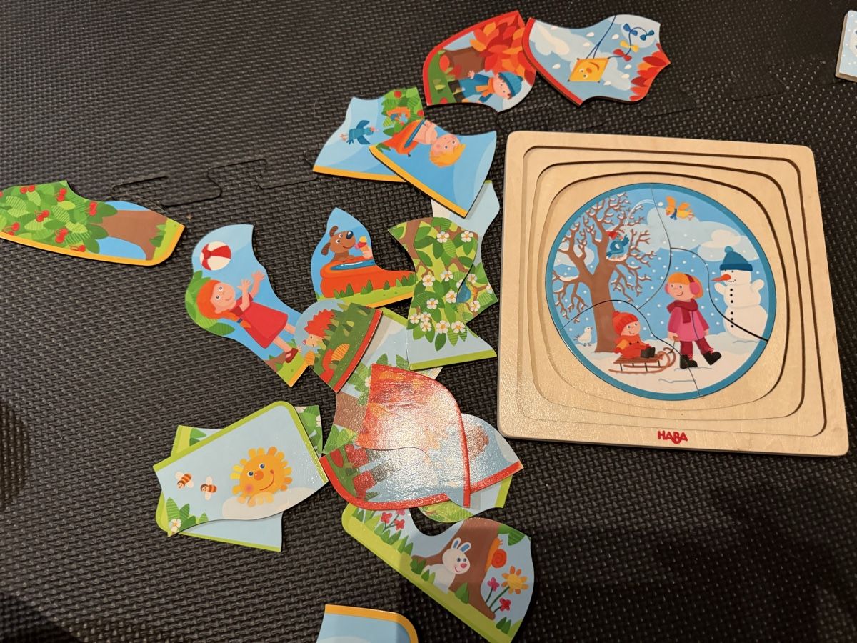Puzzles: Puzzle Jahreszeiten – D'occasion à Niederhasli par des_f82m 1
