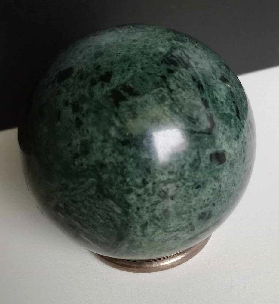 Pietre preziose: SPHÈRE / KUGEL - JASPE VERT  / Brésil - 600 gr – Usato da Le Locle venduto da PereiraHugo 3