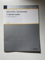 Brahms/Reimann 5 Ophelia-Lieder Noten , alle Stimmen