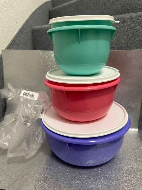 Tupperware NEU!! Rührschüssel 3 Teilig (Neu und originalverpackt) in ...