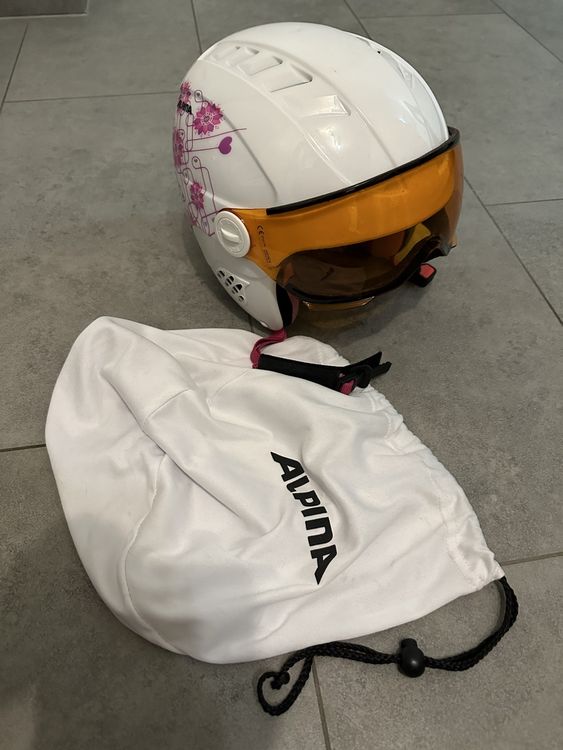 Alpine Mädchen Visier Skihelm 54-58 (Gebraucht) in für CHF 28 – mit ...
