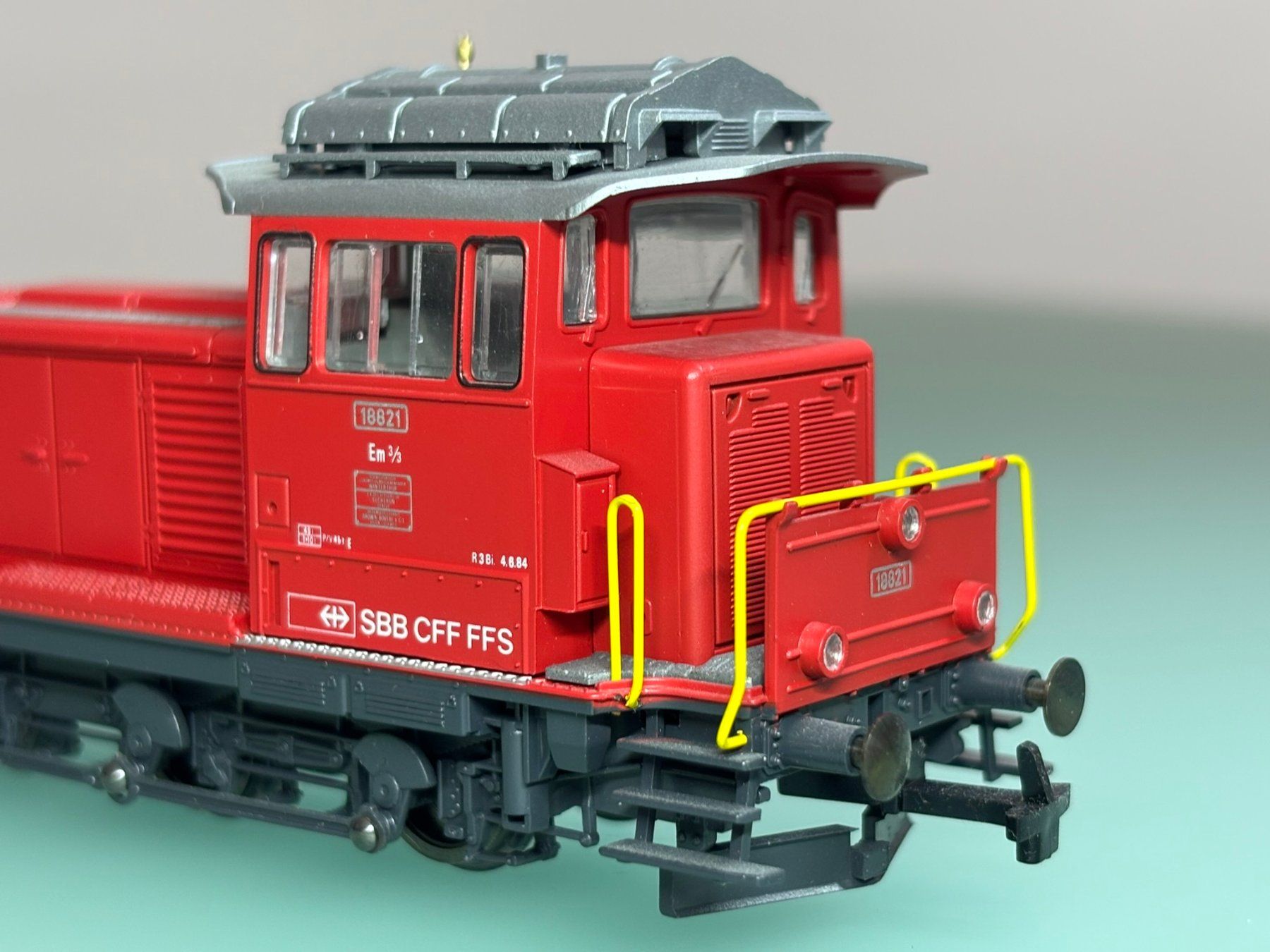 SBB CFF FFS Em 3/3 diesel-électrique rouge (Neu (gemäss Beschreibung ...