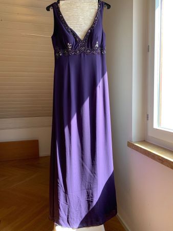 Hochwertiges Abendkleid, Größe 40, 1 Mal getragen