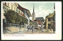 Gruss aus Herzogenbuchsee, geschätzt 1890