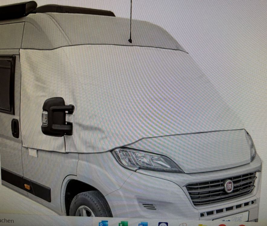 Praktische Frontscheibenabdeckung Für Fiat Ducato - Wärmedämmung & Sichtschutz