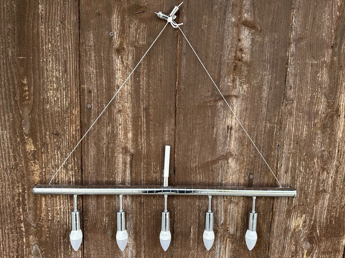Lampes: Lampe design chrom Deckenlampe Beleuchtung  – D'occasion à Reinach AG par rares75