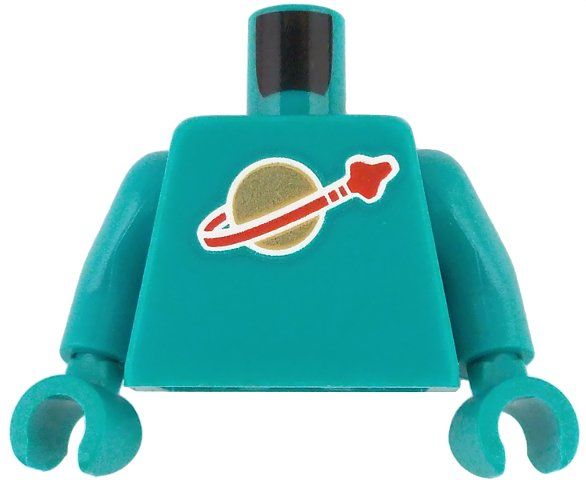 Lego Kit di costruzioni: LEGO Space idea227 Classic Space - Dark Turquoise with Air – Nuovo (secondo la descrizione) da Basadingen venduto da NekoBricks 4