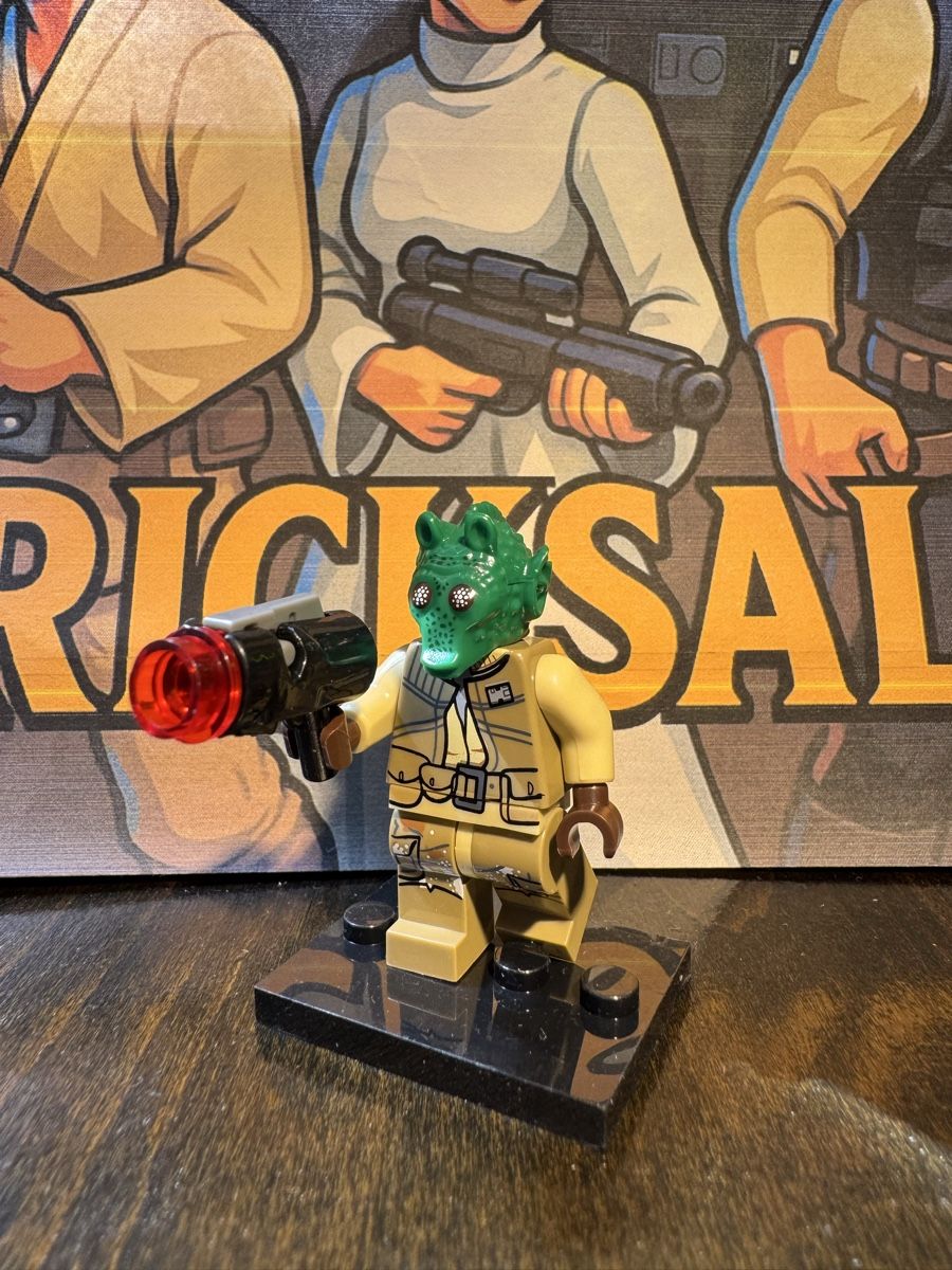 Star Wars Statuette: Star Wars Rodian Alliance Fighter Figur Trooper Lego-Komp. – Nuovo (secondo la descrizione) da Zufikon venduto da BrickSales