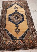 Antiker Handgeknüpfte Orientteppich Tabriz 215x120 cm Schöne