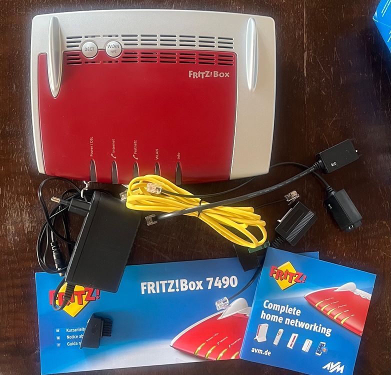 FRITZ!Box 7490 Edition A/CH Fritzbox in super Zustand (Gebraucht) in ...