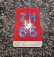 Velo Plakette/ Velokennzeichen