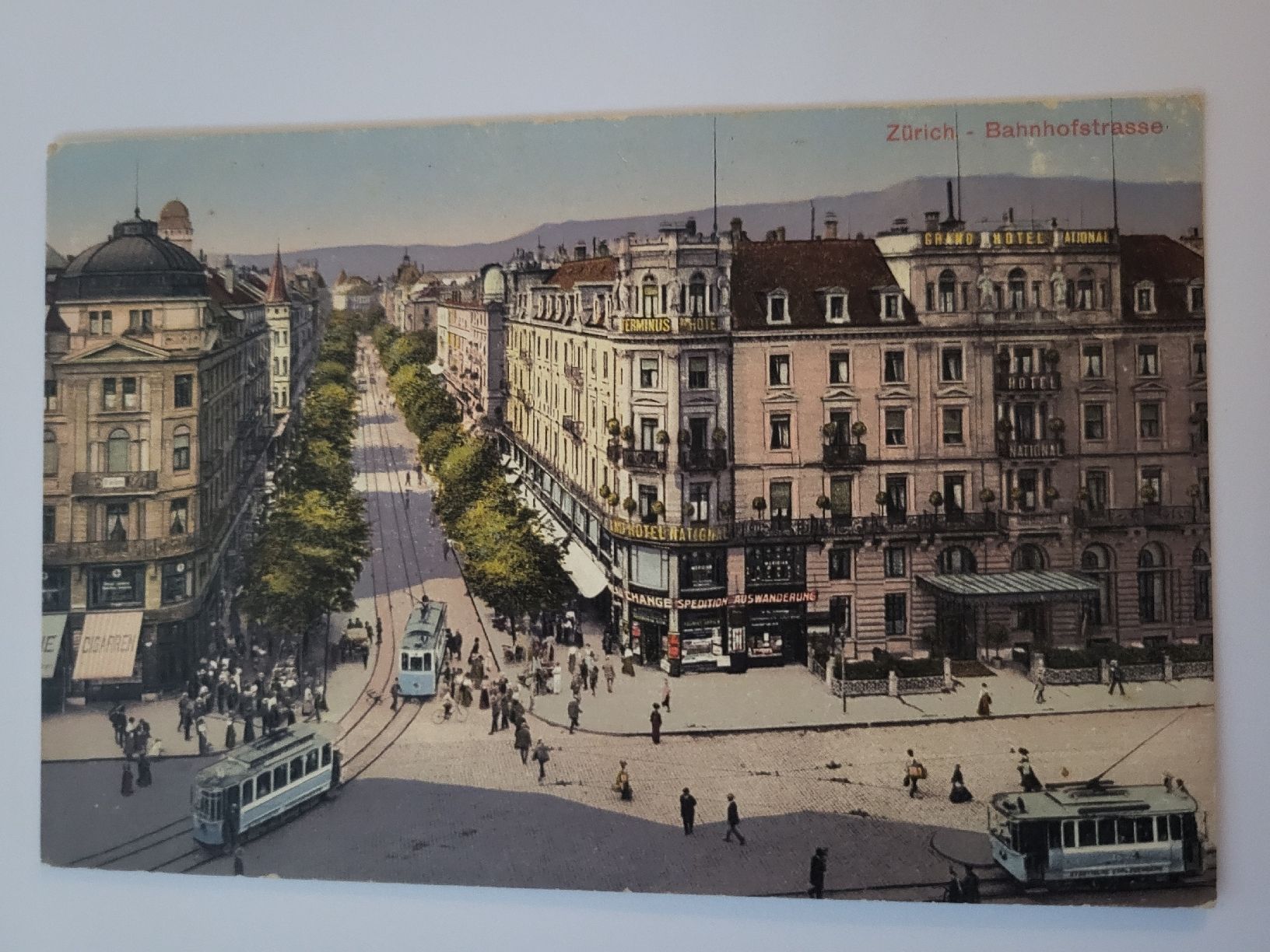 Ansichtskarten: antike AK Zürich Tram RN – Gebraucht aus nunningen von mic_88k2