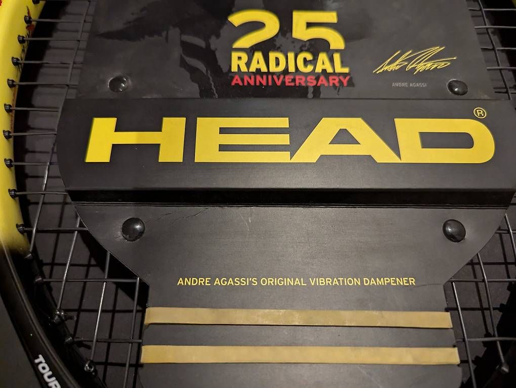 Racchette: HEAD Radical OS 25th Anniversary Limited Edition racket – Usato da St. Gallen venduto da eisor 3