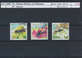 2008 FL, "Seltene Bienen und Wespen", ET - Stempel