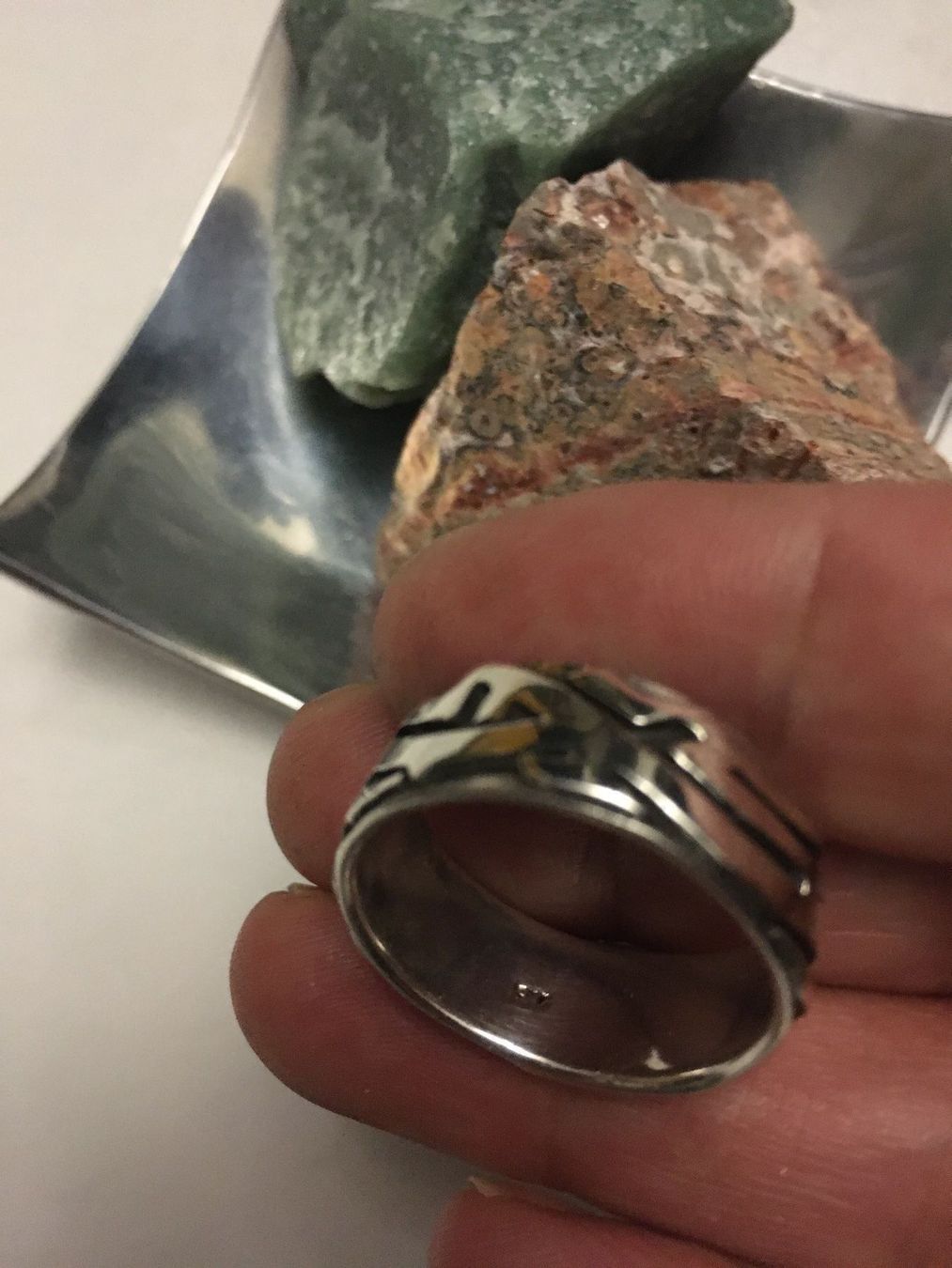 Anelli: Neuer Echt Sterling Silber Ring 925 – Nuovo e nell'imballaggio originale da Fislisbach venduto da Eye-Arts 3