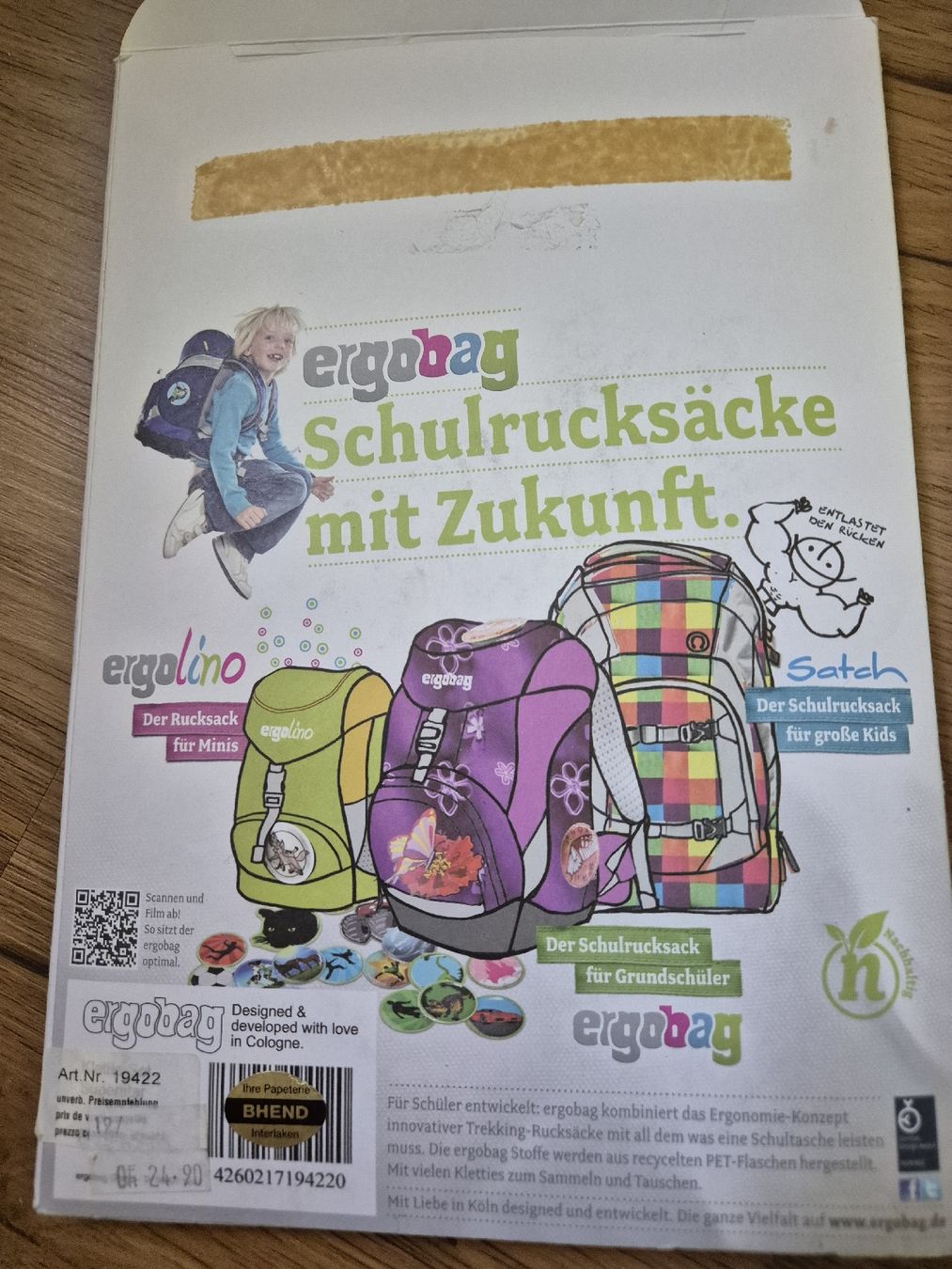 Ergobag Borse & Zaini: Ergobag Kletties Superstar 5 Stk. - neuwertig – Usato da Grindelwald venduto da Sala33 4