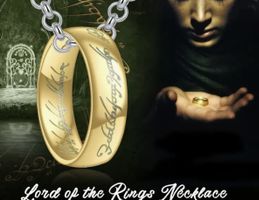 Edler Herr der Ringe Ring aus Edelstahl