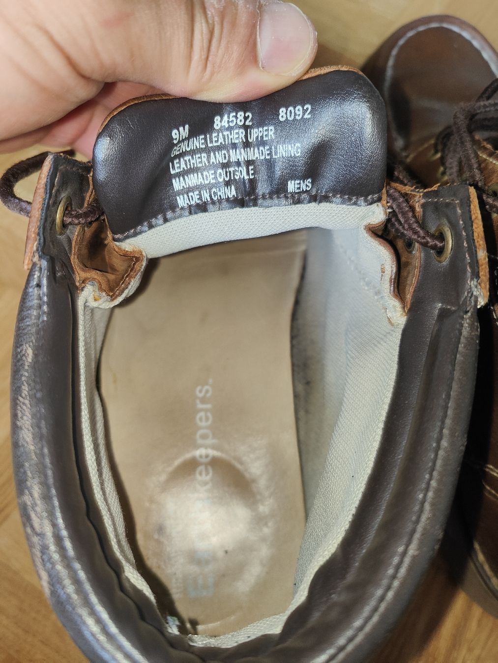 Timberland Chaussures hommes: Timberland Leder Schuhe  – D'occasion à Grüt (Gossau ZH) par SonyD 3