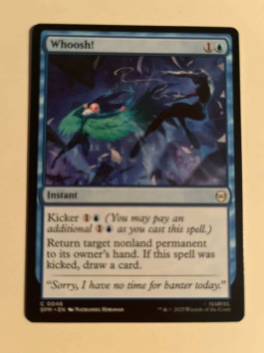 Magic The Gathering Carte collezionabili: 1 x Whoosh! - Magic: The Gathering - MtG – Usato da Kriens venduto da Shadi1980