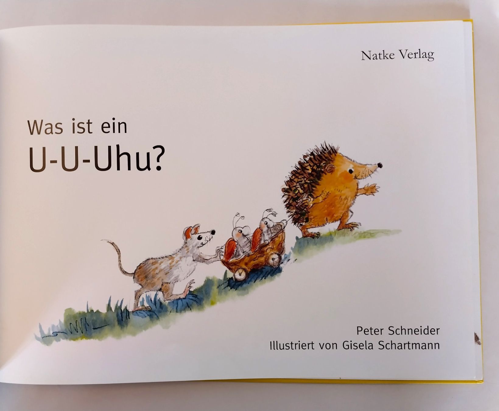 Bücher: Was ist ein U-U-Uhu? / Mutmach Bilderbuch stotternde Kinder – Gebraucht aus Bellach von JingleJerry 2