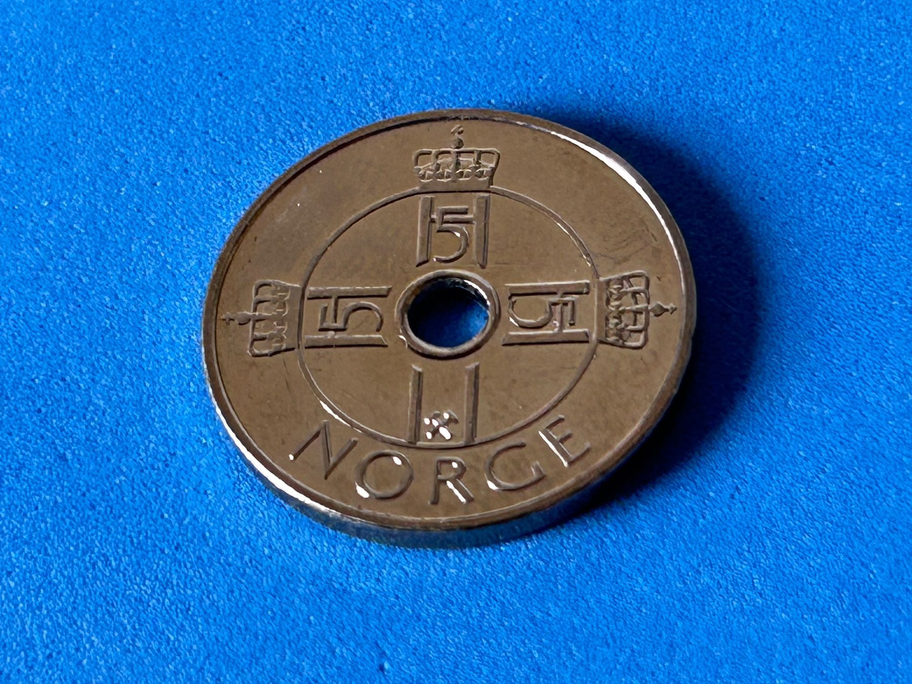 Alle Münzen: Norway - 1 Krone 2016 – Gebraucht aus Corcelles NE von AJKader 1