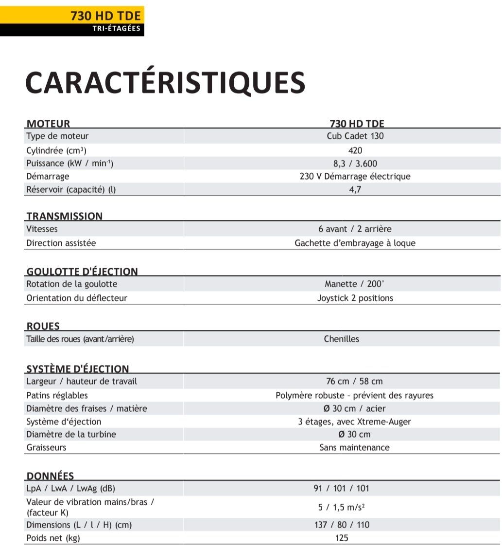 Tutte le macchine: Fraise à neige professionnelle à chenilles – Usato da St. Ursen venduto da cpi23 6