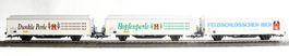 Märklin H0 -Bierwagen Set Feldschlösschen Art. 84785