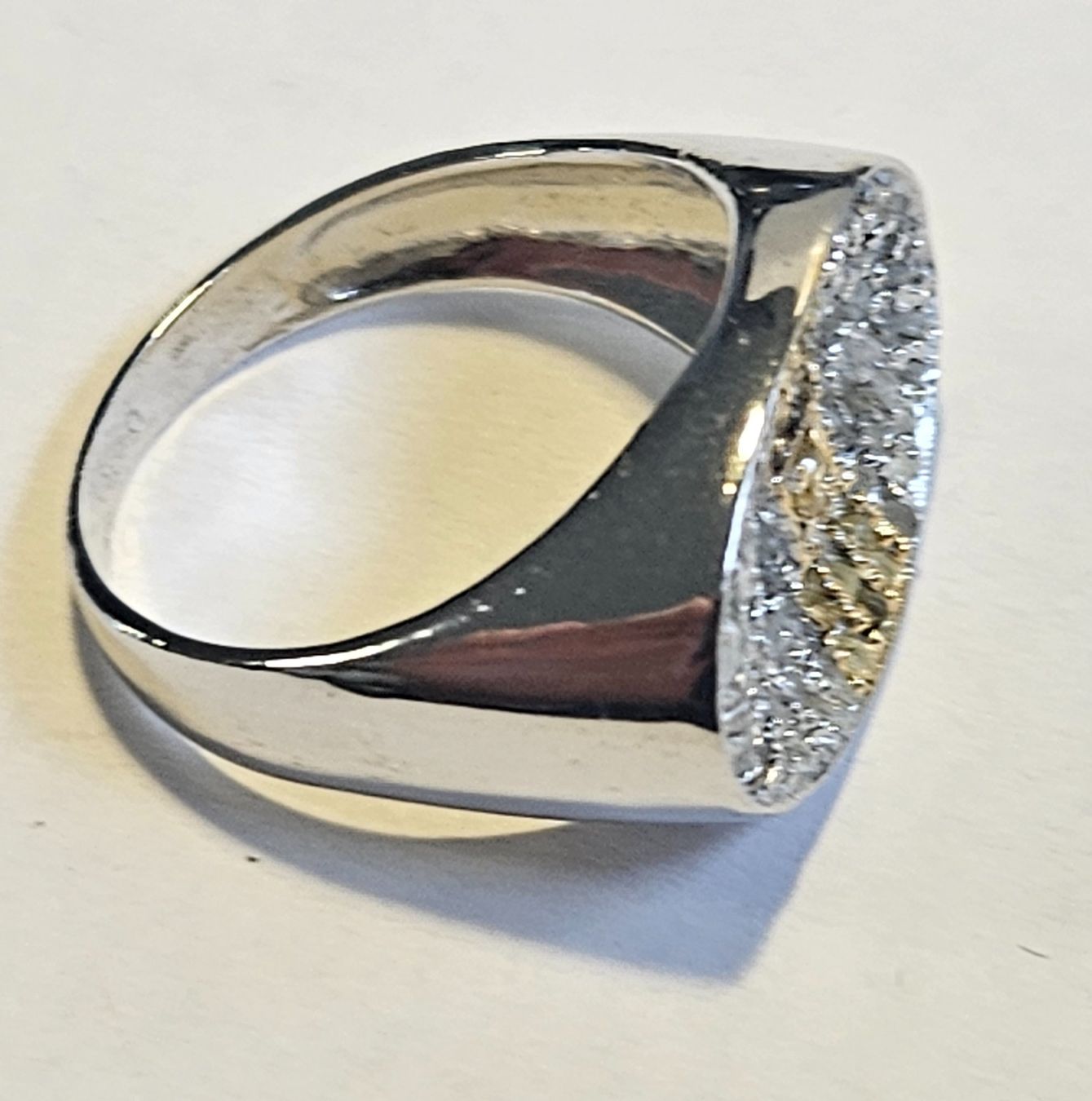 Anelli: Silberring mit Diamanten – Nuovo (secondo la descrizione) da Zürich venduto da Benedikt21 9