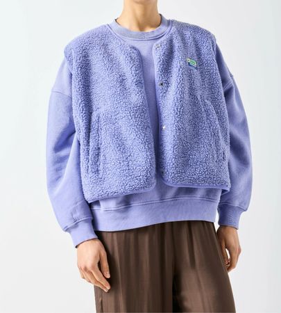 American Vintage Teddyfleece-Weste aus aktueller Kollektion