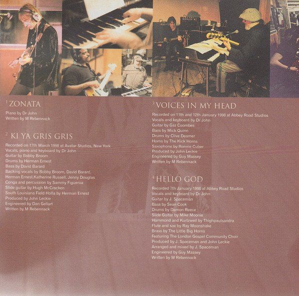 CD: Dr. John ANUTHA ZONE Annie Whitehead Ronnie Cuber Bayou CD – Usato da Kandergrund venduto da Sososo 3