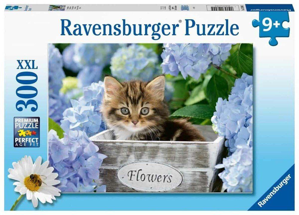 Ravensburger Puzzles: Ravensburger 300 Teile Puzzle Kleine Katze – Neu und originalverpackt aus Oensingen von Liquidations-Shop