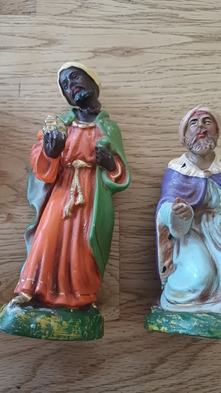 Statuette: 3 Antike Krippenfiguren  – Usato da Flawil venduto da Naphtali 6
