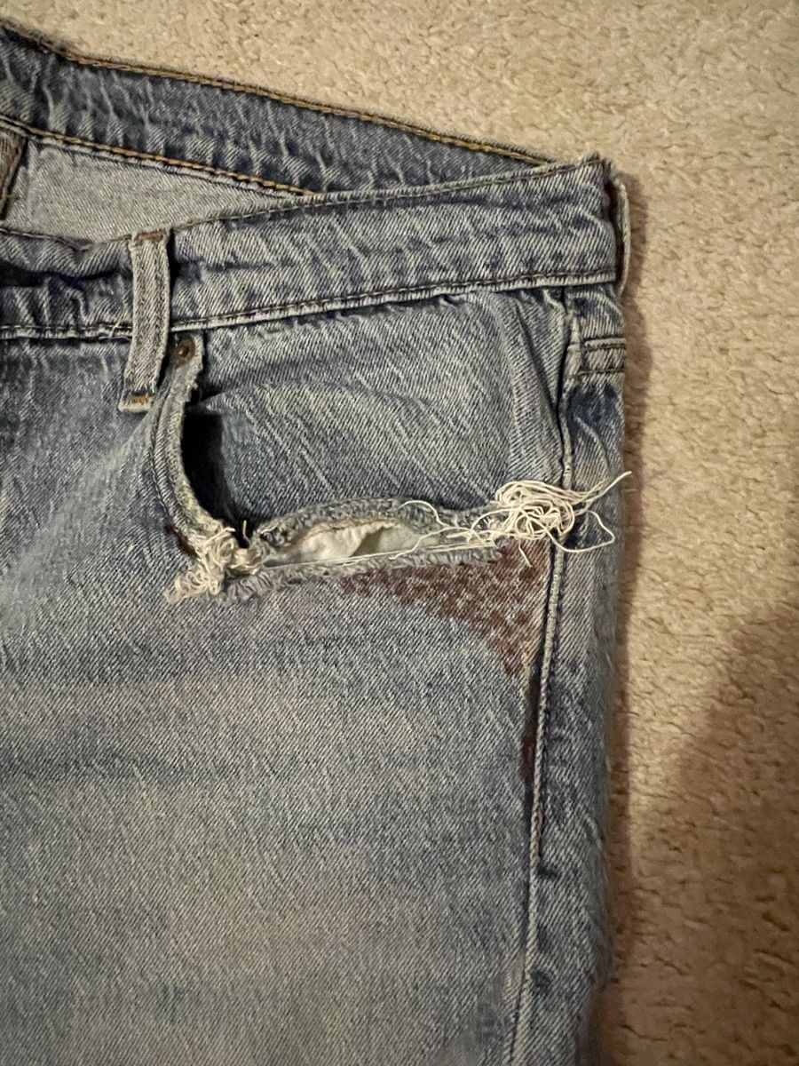 Levi's Jeans: Levis 501 Jeans Customized – Usato da Riehen venduto da lau_2dnx 5