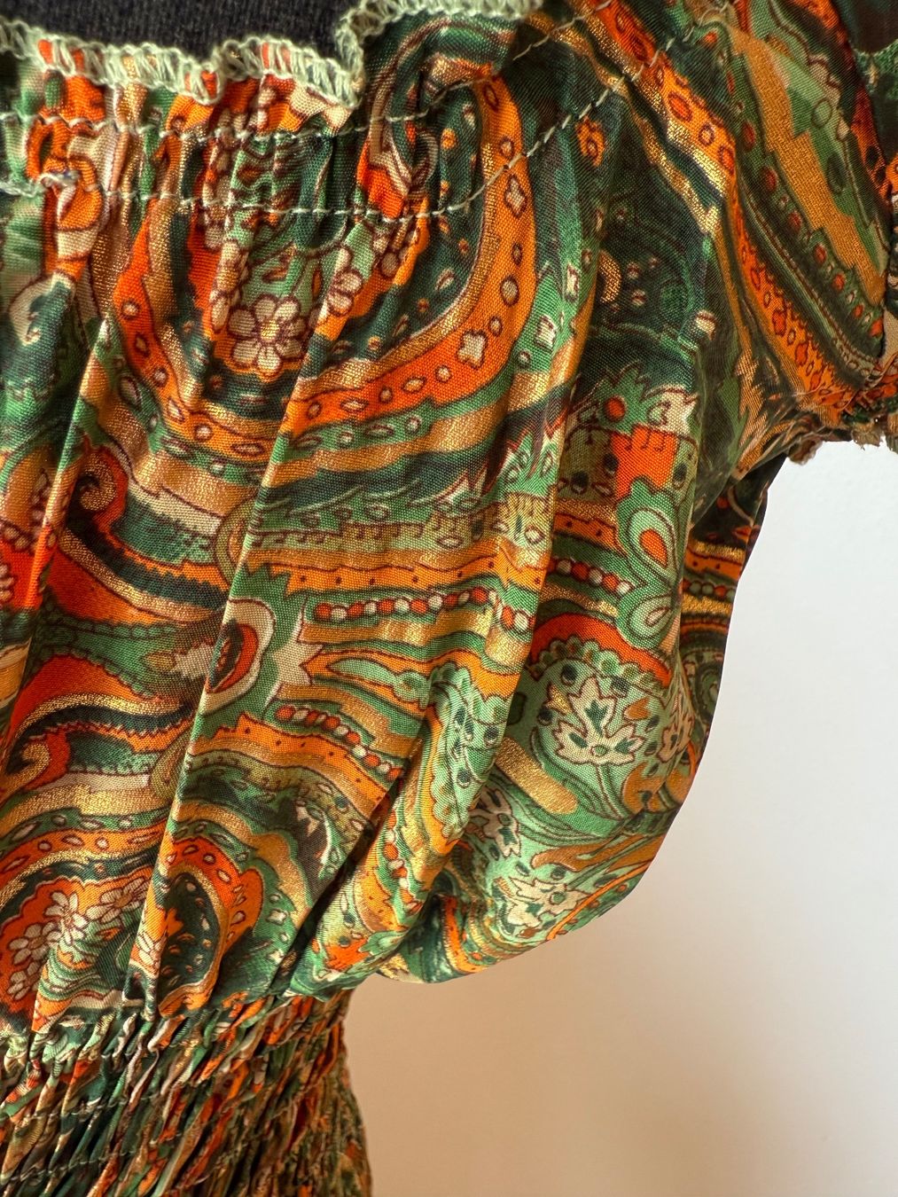 Vestiti: Boho Maxi Stufenkleid aus Seide – Nuovo (secondo la descrizione) da Sigriswil venduto da ck56 6