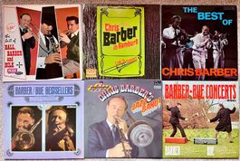 6 LPs CHRIS BARBER & JAZZ BAND TOP ZUSTAND