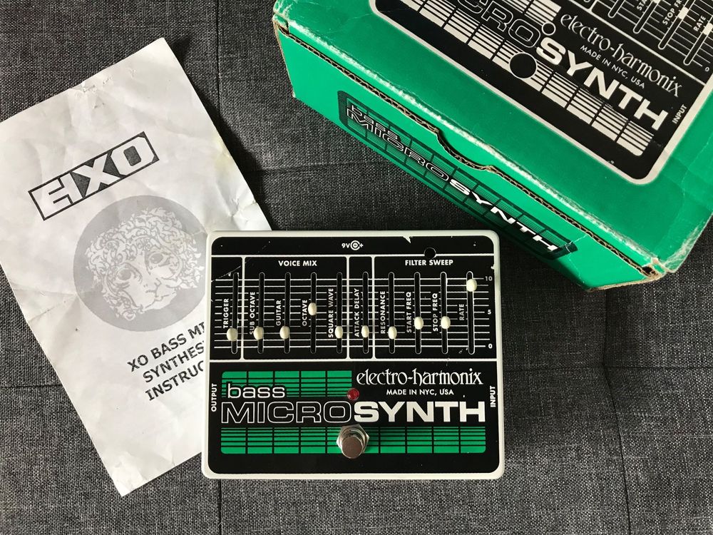 Electro-Harmonix Bass Micro Synth Pedal - Fat analog texture | Kaufen ...