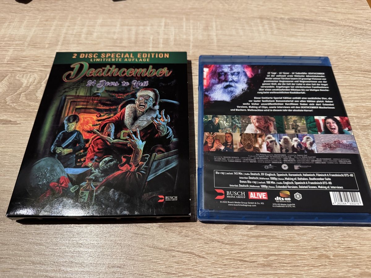 Alle DVDs: Deathcember 2 Disc Special Edition Blu-ray – Gebraucht aus Embrach von Schlussstrich
