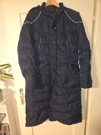 Winterreitmantel ELT, Grösse L Dunkelblau, Top Zustand!