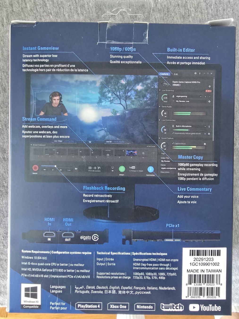 Aufnahmegeräte: Elgato HD60 Pro Capture Card PCIe – Gebraucht aus Rapperswil SG von JF96 1