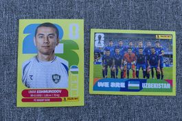 Panini FIFA WM 2026 Sticker UZB 5 + UZB 13