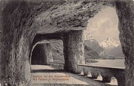 Gallerie an der Axenstrasse, Feldpost REGG. FANT. DI MONT. 3