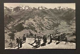 AK Niesen Kulm Blick ins Kandertal