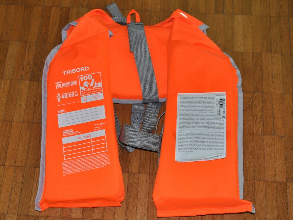 Automatische Schwimmweste Für Erwachsene - Mit Reflektoren & Sicherheitspfeife Für Wassersport