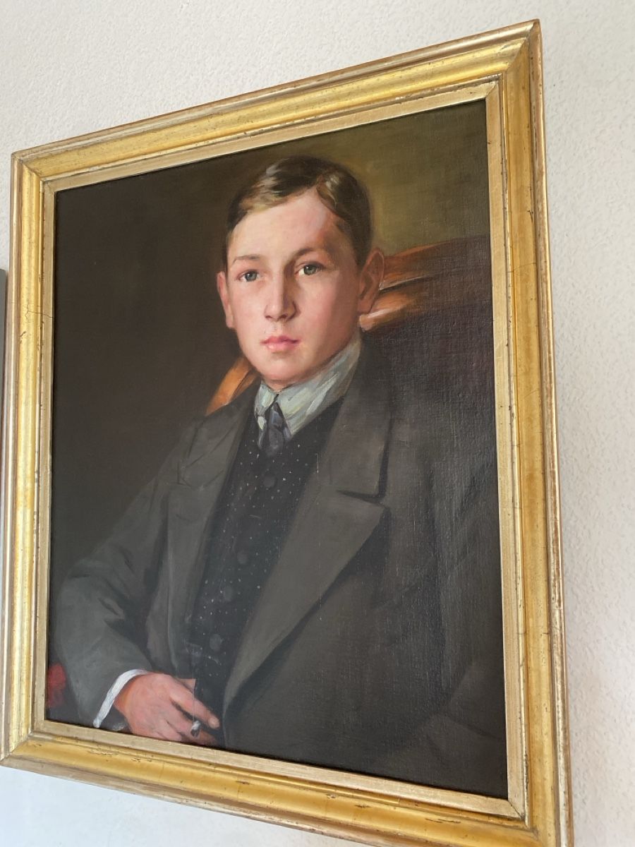 Dipinti: Knabenportrait Max Schultze Strahler Bern – Usato da Burgdorf venduto da gre_2ftz 1
